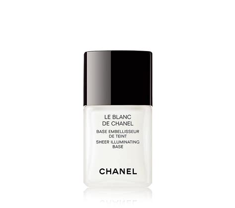 chanel sheer illuminating base|Le Blanc de Chanel Sheer Illuminating Base Review.